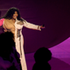 Lizzo performs onstage during the 2019 MTV Video Music Awards on August 26, 2019 in Newark, New Jersey.